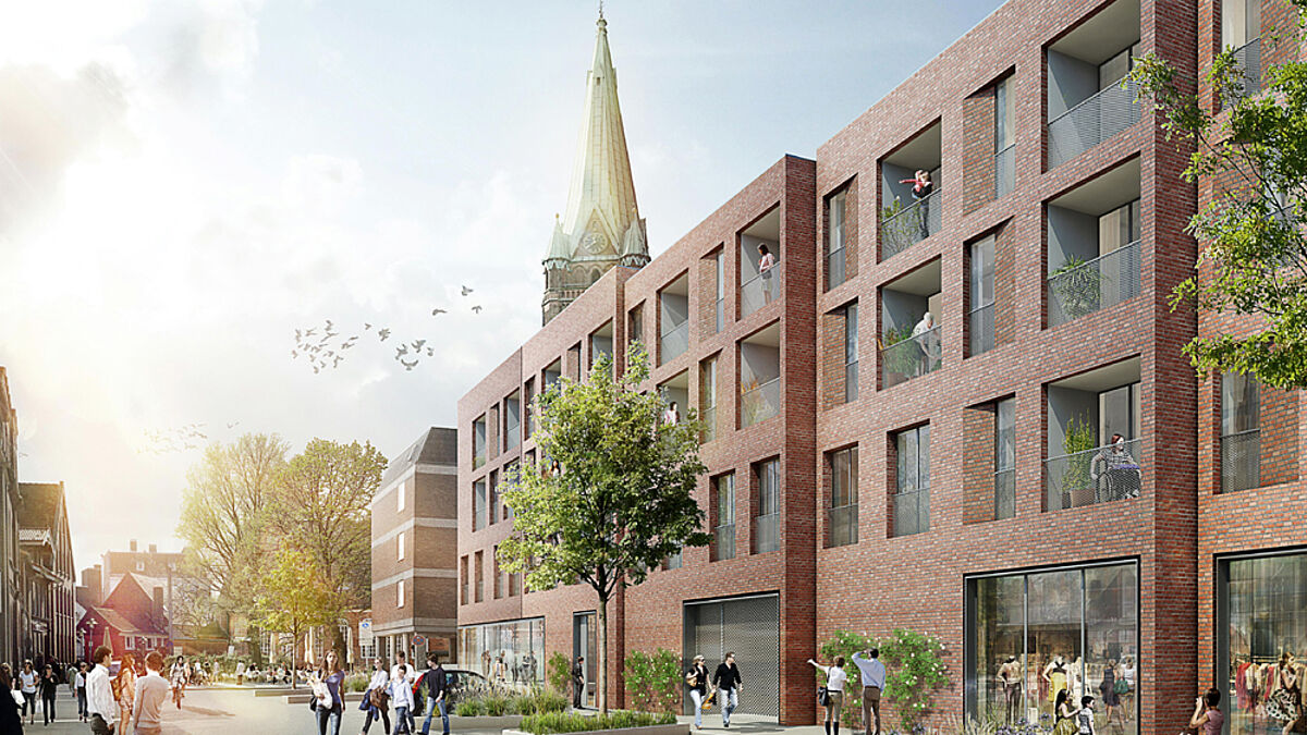 So soll das neue Kirchliche Zentrum von Elmshorn aussehen