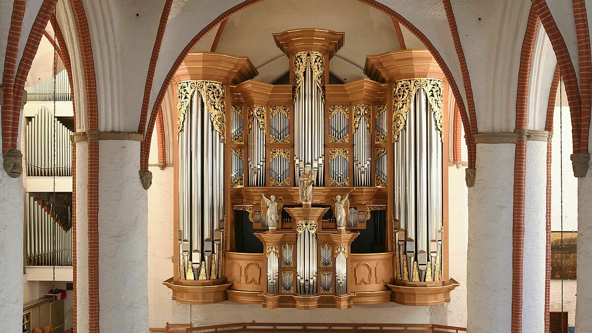 Die Orgel in der Hauptkirche St. Jacobi