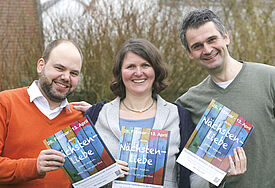 Joachim Kretschmar, Heike Braren und Leif Mennrich organisieren die Fastenimpulse. Als Autoren haben sie Vertreter aus Kirche, Politik und Wirtschaft gewinnen können.