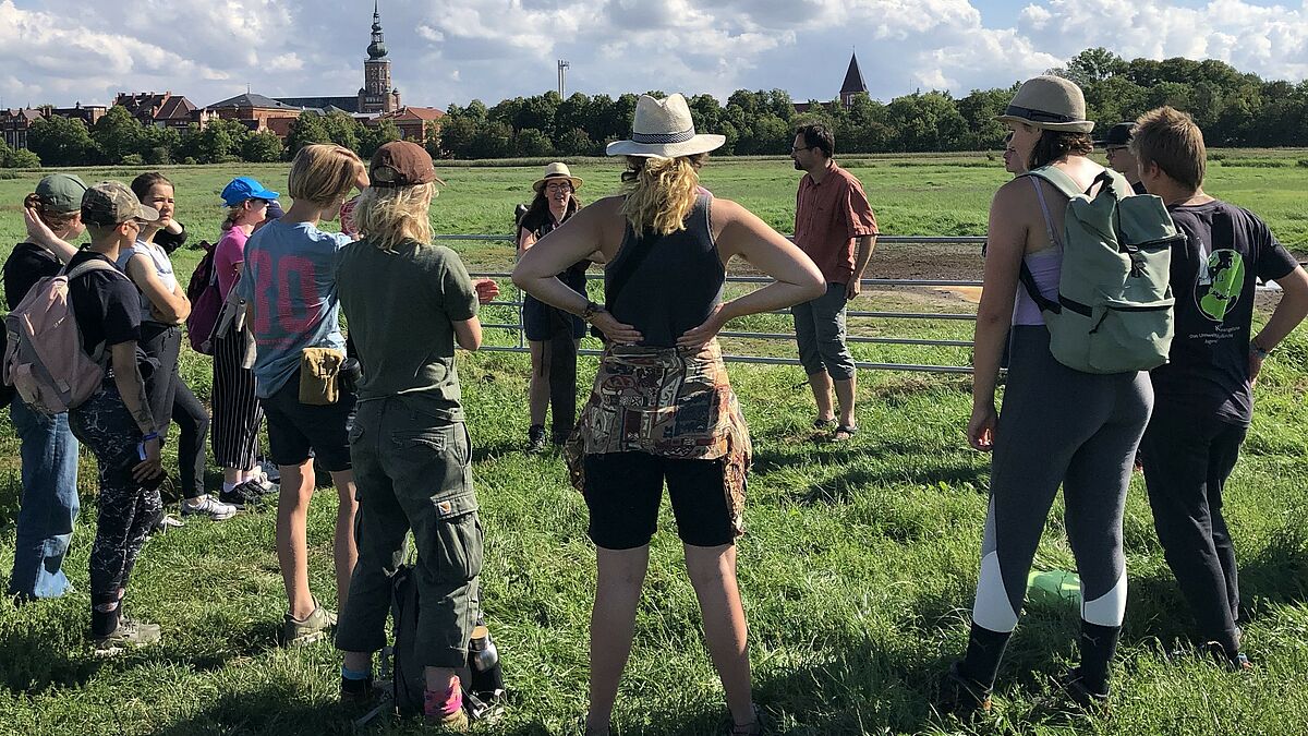Für Klima, Nachhaltigkeit und Natur: Exkursion bei der Jugendklimakonferenz der Nordkirche.