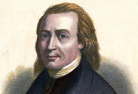 Matthias Claudius in einem Stahlstich von August Weger