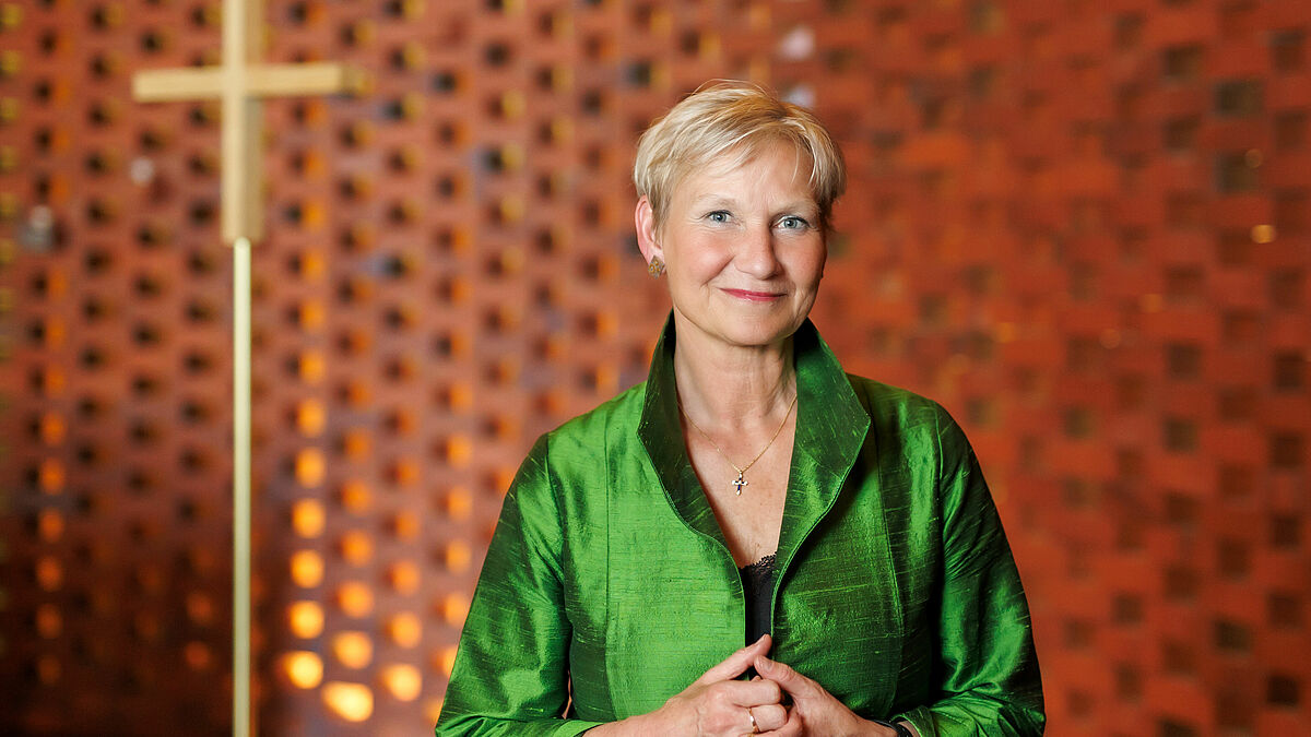 Bischöfin Kirsten Fehrs: "Mitgefühl, Gerechtigkeit und Barmherzigkeit sind zentrale Werte des Christentums, und wir werden diese weiterhin in die politische Debatte einbringen." 