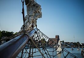 In Kappeln an der Schlei bietet die Kirchengemeinde ein vielseitiges Programm für Touristen.
