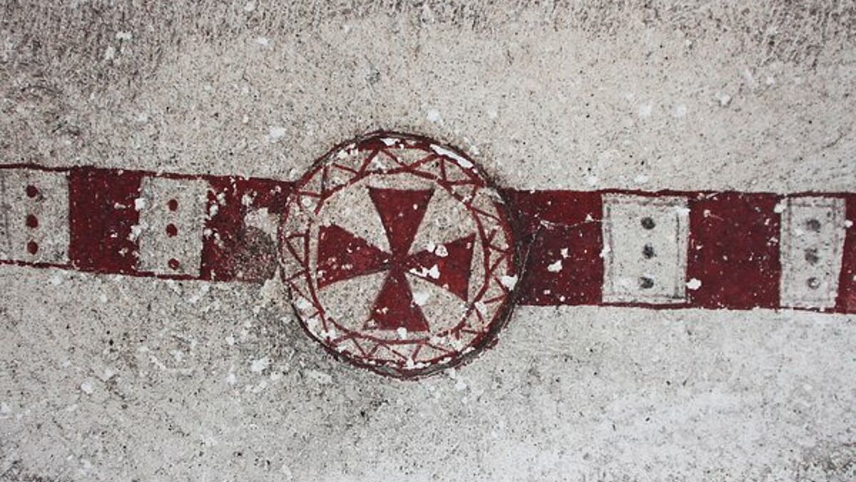 Deckenmalerei der ersten Christengemeinden in den versteckten Kirchen von Kappadokien in der Türkei (Symbolbild)