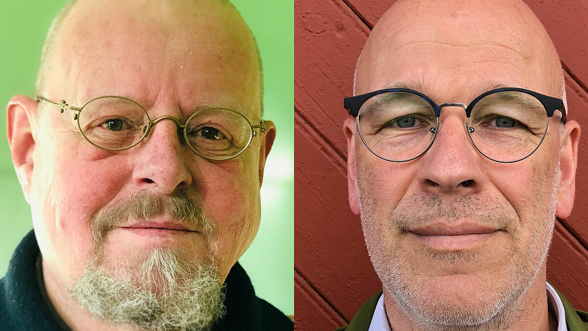 Peter Perner (links, Propstei Lauenburg) und Joachim Nolte (Propstei Lübeck).