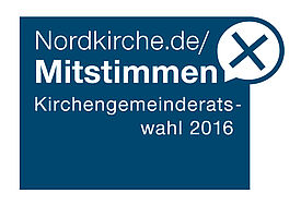 Nordkirche Logo Mitstimmen Kirchenwahl 2016