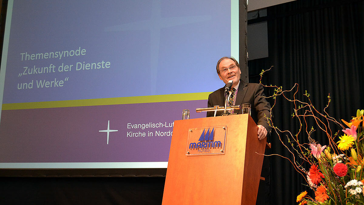 Der Journalist und Theologe Wolfgang Thielmann 