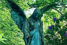 Engel auf dem Ohlsdorfer Friedhof