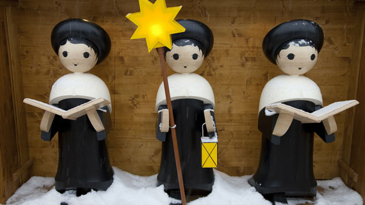 Weihnachts-Figuren aus dem Erzgebirge / Symbolbild