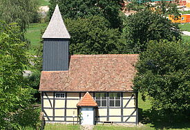 Die Dorfkirche in Klempenow