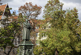 Luther Statue in Eisenach