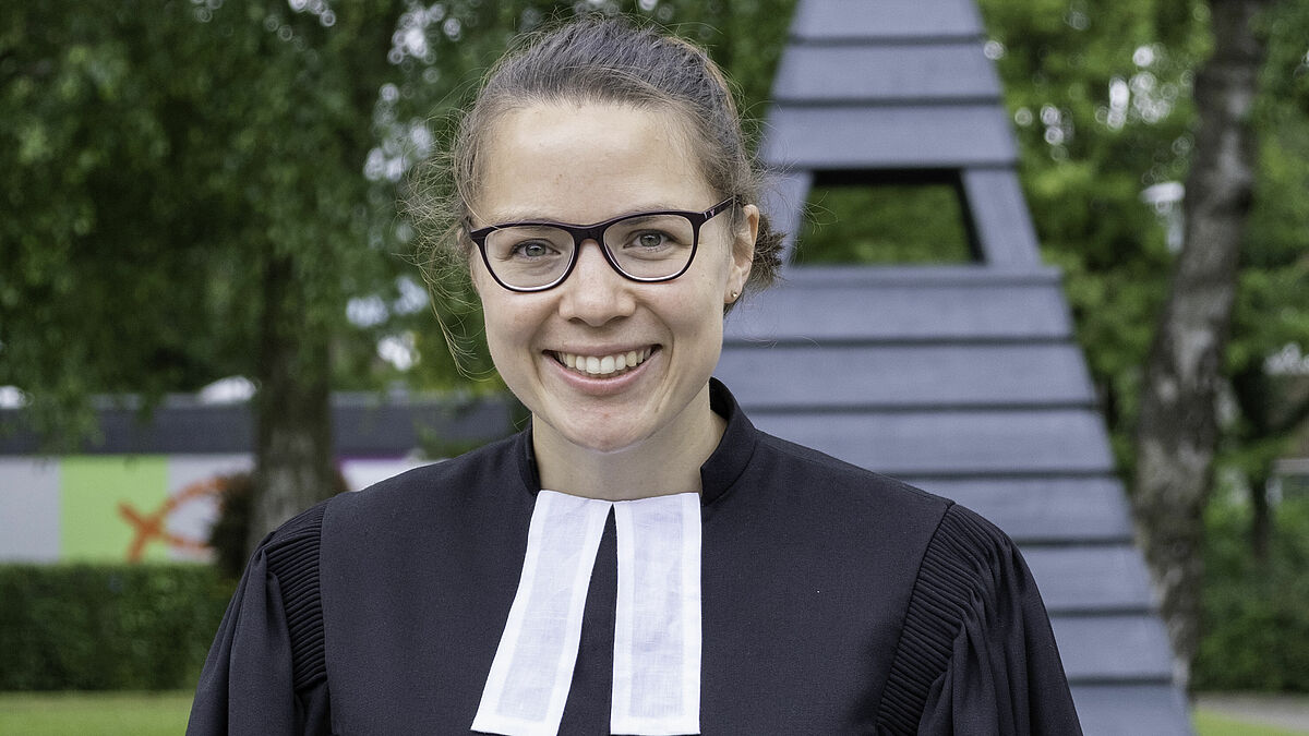Pastorin Friederike Magaard (30) ist jetzt Pastorin in Flensburg.