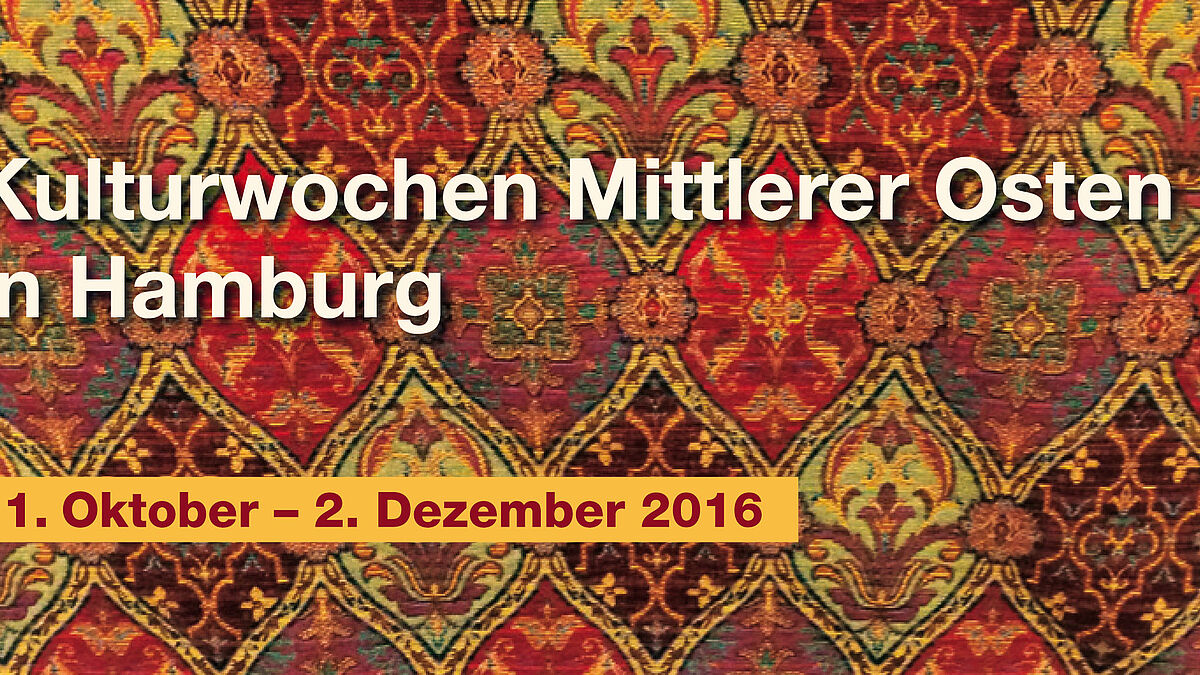 Die Kulturwochen Mittlerer Osten finden vom 11. Oktober bis 2. Dezember in Hamburg statt