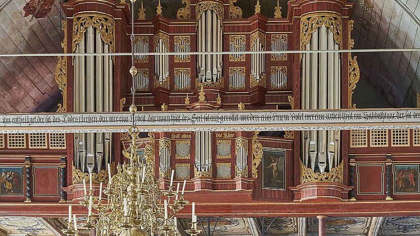 Arp-Schnitger-Orgel in der St. Pankratius-Kirche in Neuenfelde