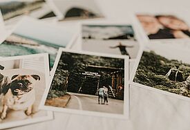 Alte Bilder als Erinnerung 