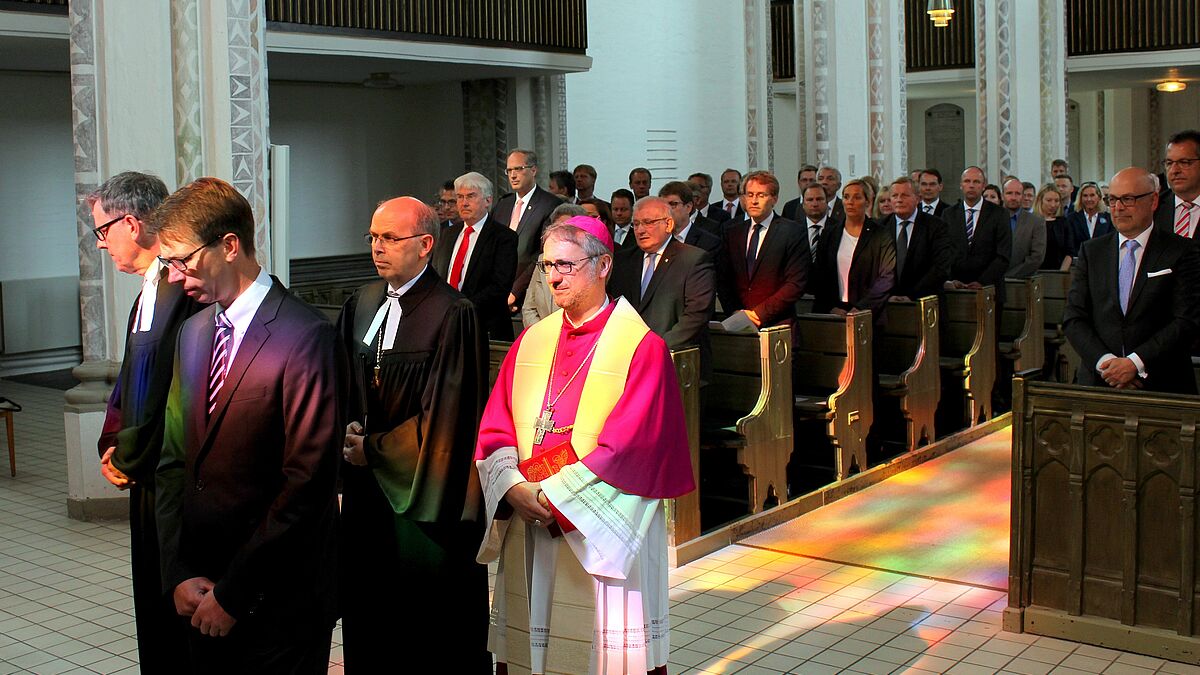 Ökumenischer Gottesdienst vor der konstituierenden Sitzung des Schleswig-Holsteinischen Landtags