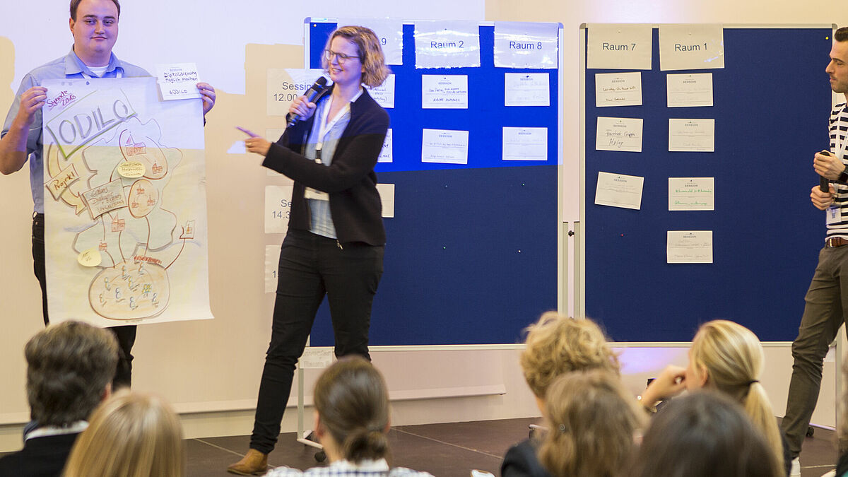 Beim Hansebarcamp 2020