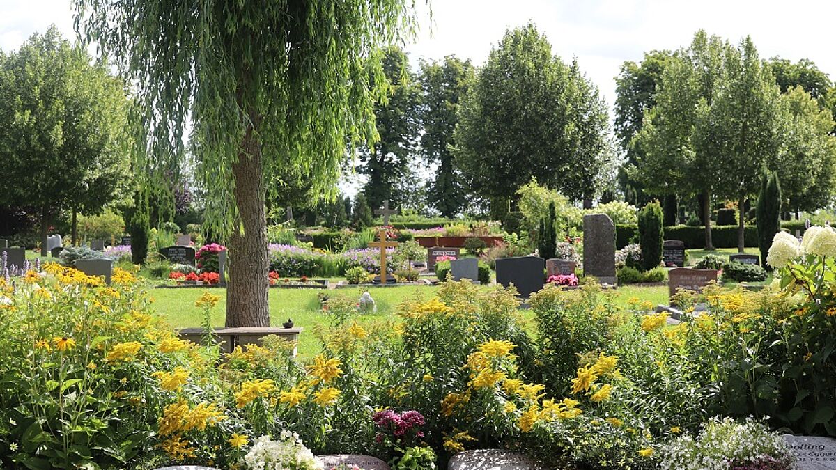 Planung und neue Ideen haben den Friedhof in Wilster in einen naturnahen Erholungsort verwandelt.