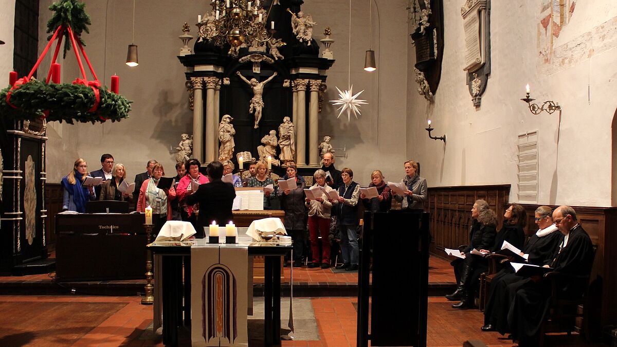 Synodengottesdienst in St. Lorenz Lübeck-Travemünde am 25. November 2016 mit Bischof Gothart Magaard