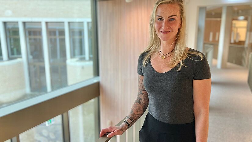 Lisa Skutella, Leiterin der Tagesstätte Mahl Zeit des Diakonischen Werks Hamburg-West/Südholstein Lisa Skutella, Leiterin der Tagesstätte Mahl Zeit des Diakonischen Werks Hamburg-West/Südholstein