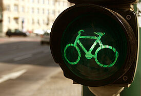 Grünes Licht für Radfahrer gibt es am Sonntag in Hamburg