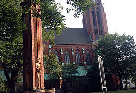 Auch am Denkmal der St. Johanniskirche in Hamburg-Altona ist eine Aktion geplant