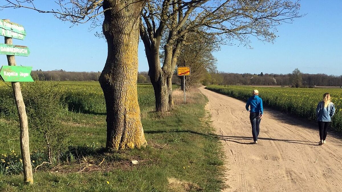Das Pilgern rund um die Kapelle Jager können die Besucher am Wochenende selbst ausprobieren. ein.