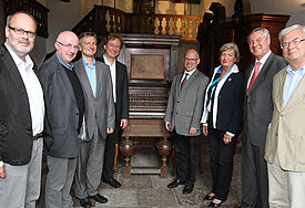 Sie setzen sich für die neue Domorgel ein.