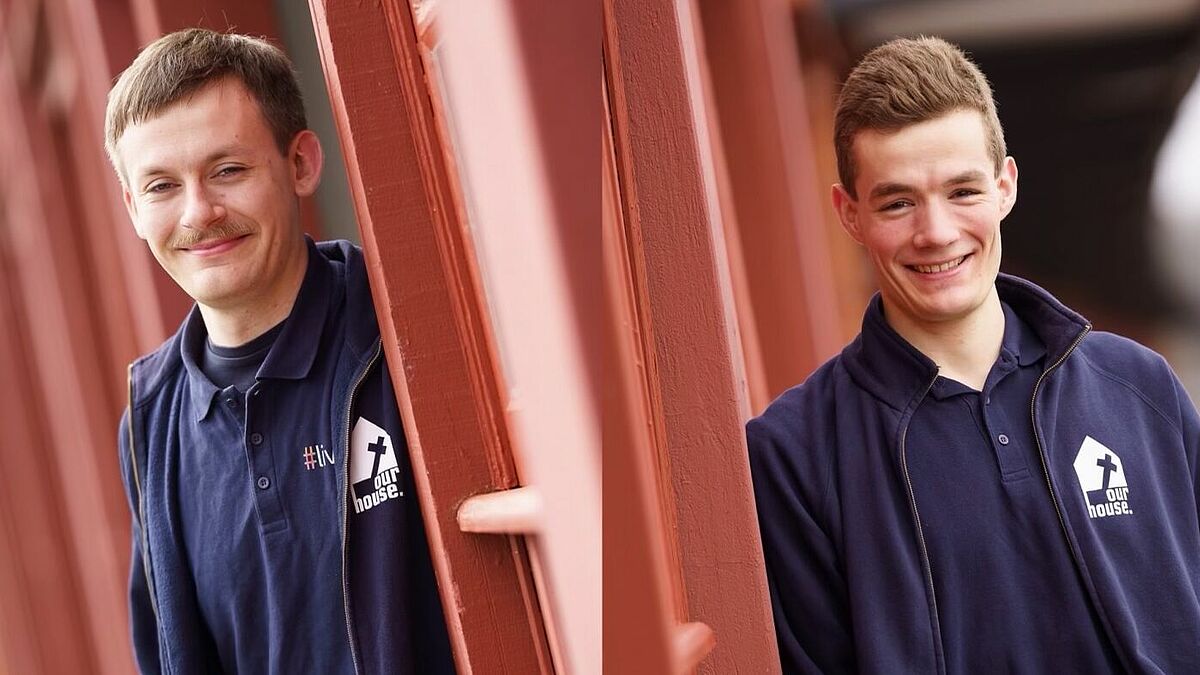 Die Brüder Oliver (links) und Stefan Münder sind mit 27 und 24 Jahren die jüngsten Ansgarkreuz-Träger im Kirchenkreis Lübeck-Lauenburg.