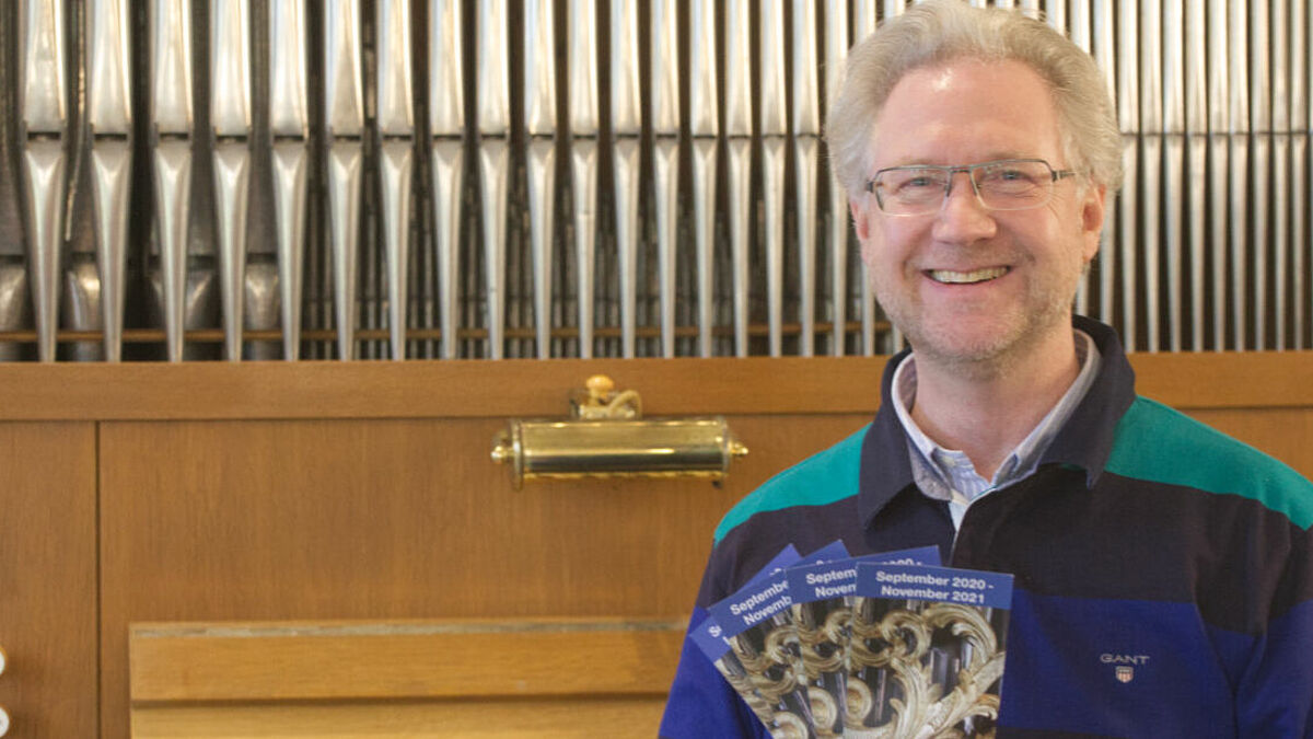 Kreiskantor Kai Krakenberg leitet den D-Kurs Orgel für die Kirchenkreise Nordfriesland und Dithmarschen.