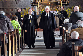 Propst Dr. Kramer verabschiedete sich mit Ostergottesdienst