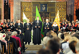 Mit einem Festgottesdienst im Ratzeburger Dom wurde Pfingsten 2012 die Gründung der Evangelisch-Lutherischen Kirche in Norddeutschland gefeiert