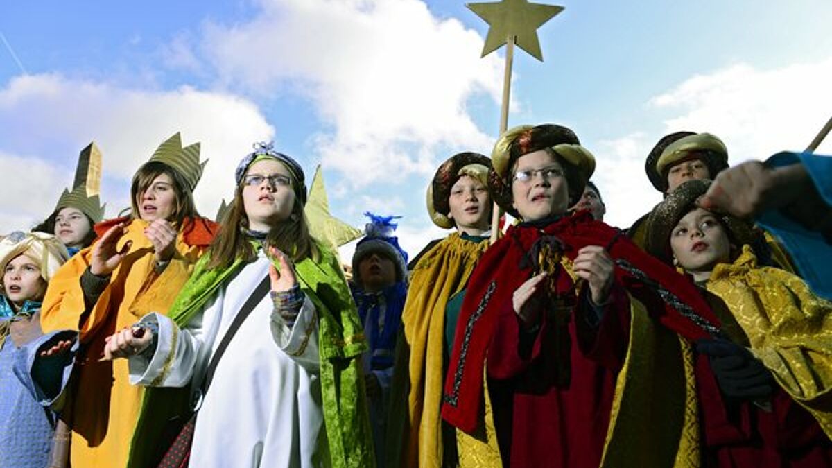 Sternsinger (epd-Archiv).