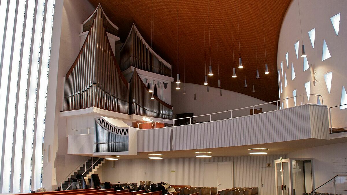 Orgel der Hauptkirche St. Nikolai in Hamburg-Harvestehude