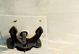 Ein Schiffsanker - Symbol der Hoffnung.