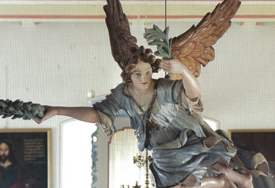 Taufengel in der Evangelischen Kirche Ferdinandshof