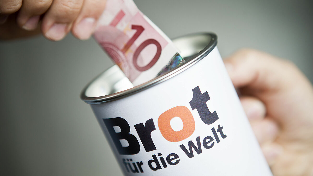 Rund 4,5 Millionen Euro haben die Menschen in Hamburg, Mecklenburg-Vorpommern und Schleswig-Holstein an Brot für die Welt gespendet.