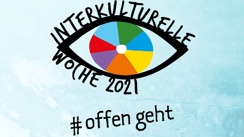 Das Logo der Interkulturellen Woche 2021.