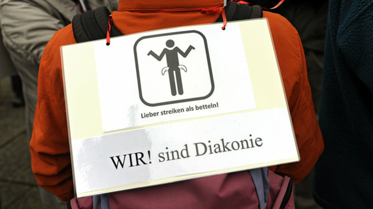 Verdi fordert Streikrecht in der Nordkirche (Symbolbild, epd-Archiv).
