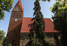 Historische Dorfkirche in Rostock-Biestow