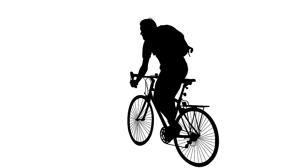 Spenden-Marathon mit dem Fahrrad (Symbolbild).