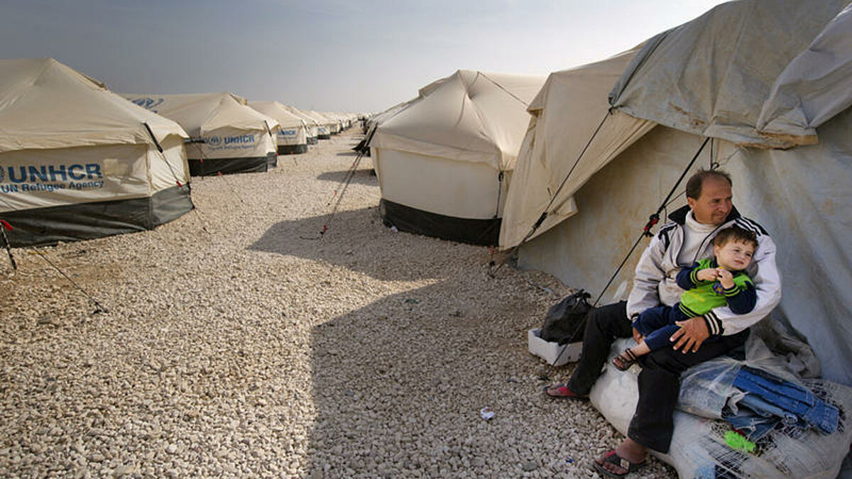 Das Flüchtlingslager Zaatari in Jordanien - Bischöfin Kirsten Fehrs machte sich vor Ort ein Bild von der Lage