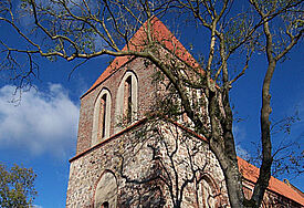 Kirchturm der Steinhagener Kirche