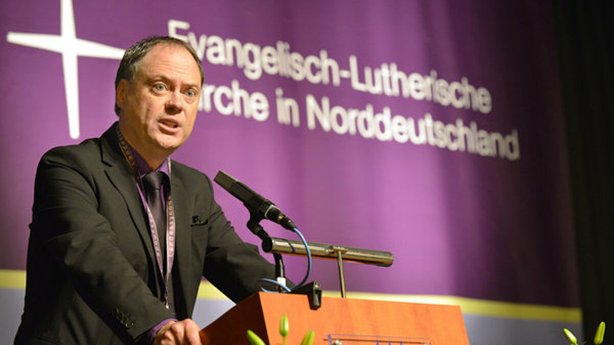 Der Präses der Nordkirchen-Synode Andreas Tietze.