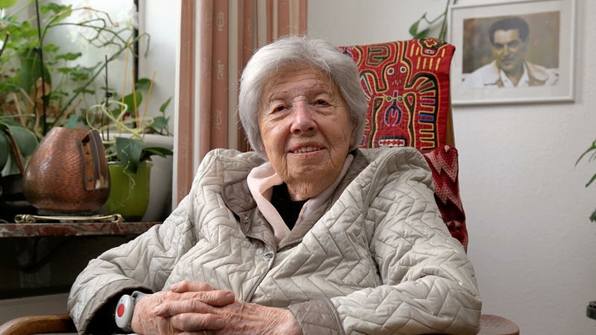 Die Holocaust-Überlebende Trude Simonsohn wird am 25. März 95 Jahre alt