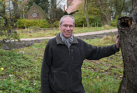 Pastor Arnd Heling hofft auf überregionales Interesse am Naturerlebnisraum.