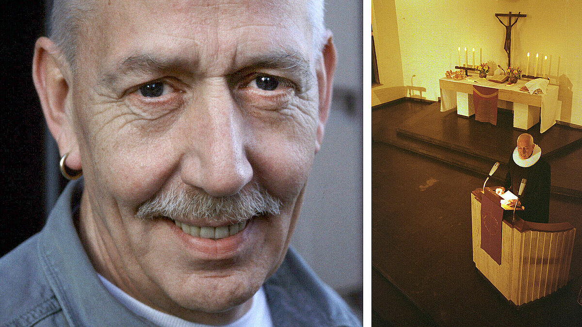 Vor 25 Jahren, am 6. April 1994, begann mit Rainer Jarchow in Hamburg der bundesweit erste evangelische Aidsseelsorger seine Arbeit (Fotos von 1996).