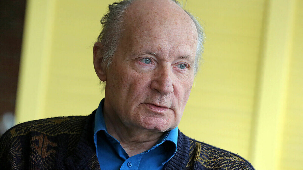 Der Theologe, Schrifsteller und Psychoanalytiker Eugen Drewermann