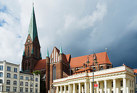 Der Dom in Schwerin.