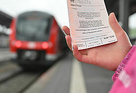 Regionalbahn mit 9-Euro-Ticket 